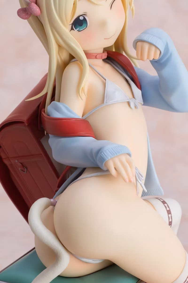 (18+) Hatsukoi Ribbon Yuu (White cat Ver.) 1/6 Scale Figure
