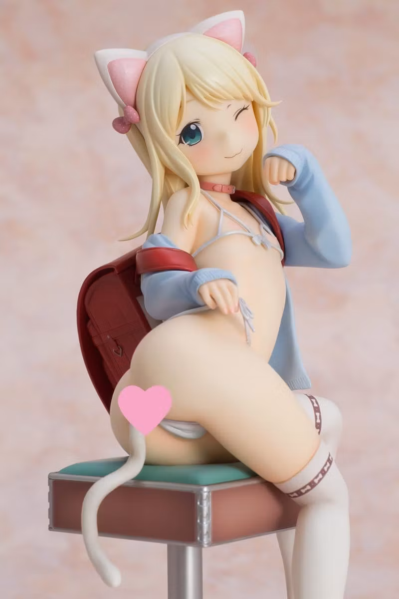 (18+) Hatsukoi Ribbon Yuu (White cat Ver.) 1/6 Scale Figure