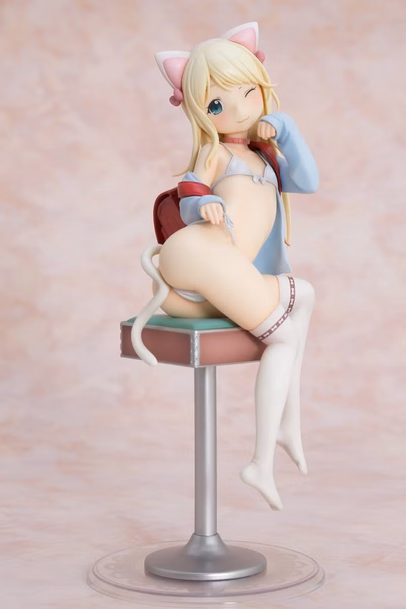 (18+) Hatsukoi Ribbon Yuu (White cat Ver.) 1/6 Scale Figure