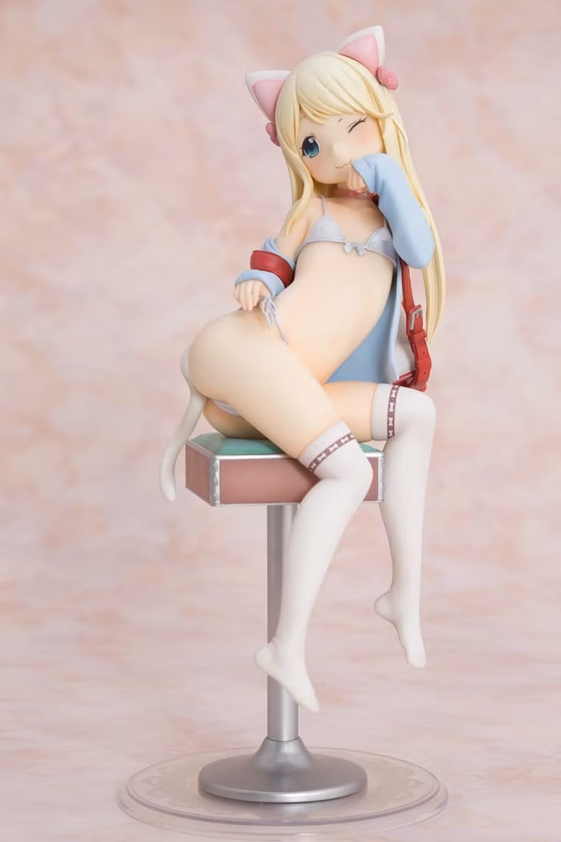 (18+) Hatsukoi Ribbon Yuu (White cat Ver.) 1/6 Scale Figure