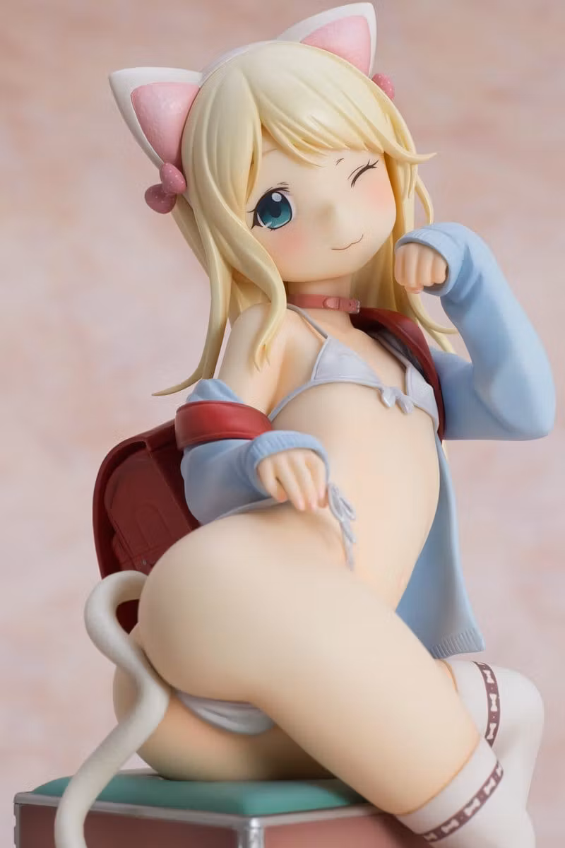 (18+) Hatsukoi Ribbon Yuu (White cat Ver.) 1/6 Scale Figure