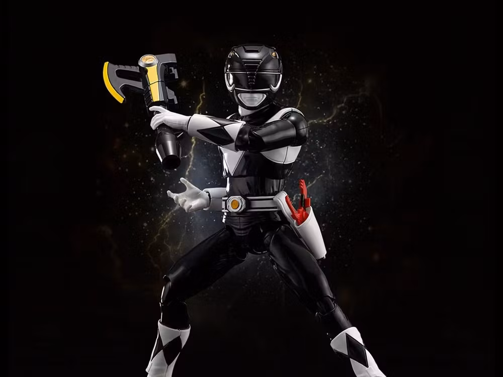 Mighty Morphin Power Rangers Furai Action Black Ranger Action Figure
