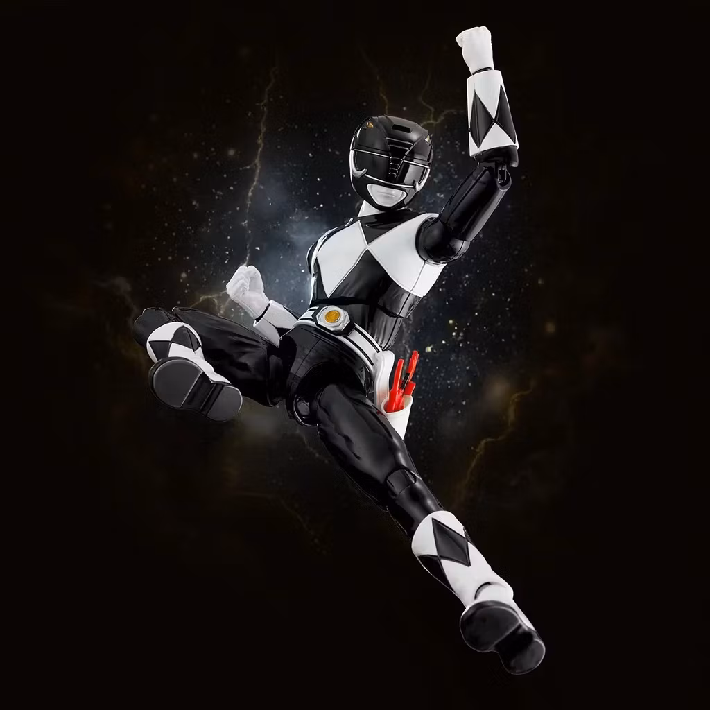 Mighty Morphin Power Rangers Furai Action Black Ranger Action Figure