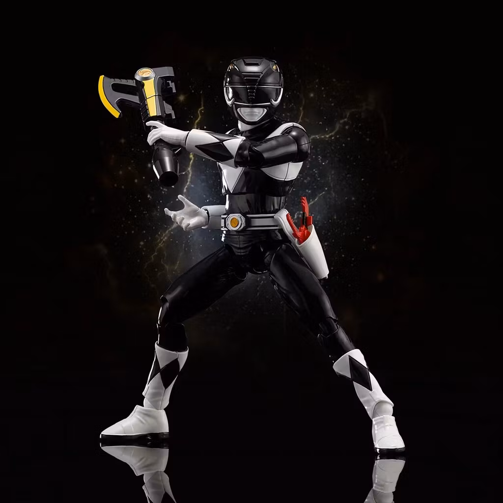 Mighty Morphin Power Rangers Furai Action Black Ranger Action Figure