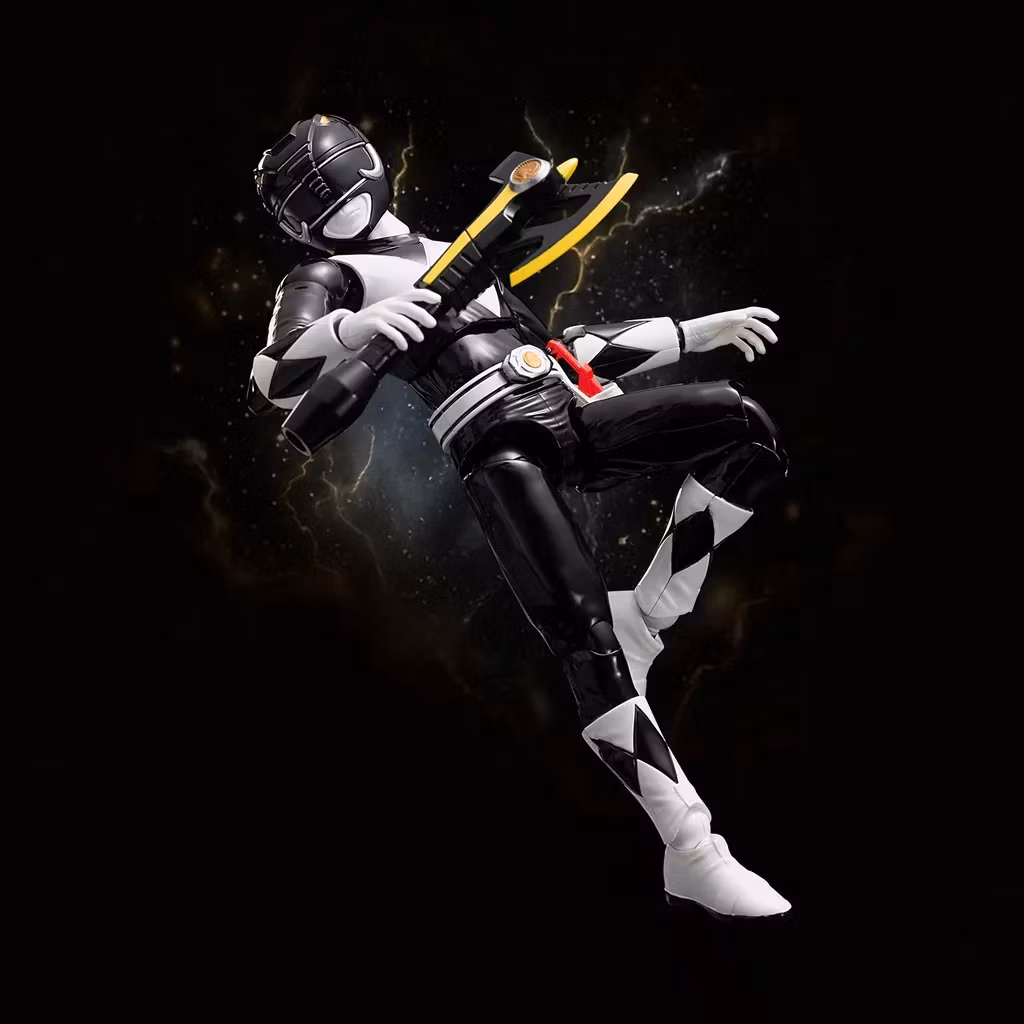 Mighty Morphin Power Rangers Furai Action Black Ranger Action Figure
