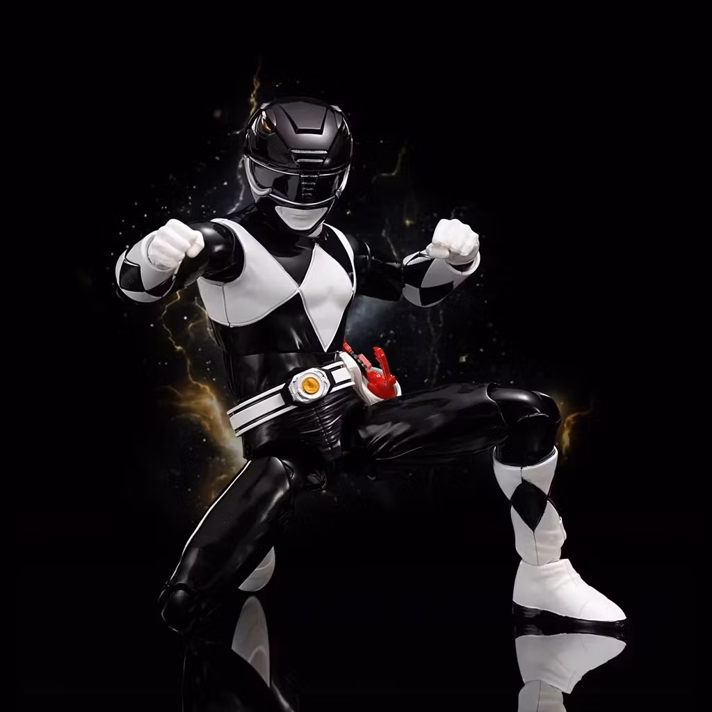 Mighty Morphin Power Rangers Furai Action Black Ranger Action Figure