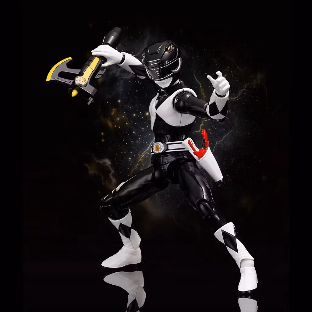 Mighty Morphin Power Rangers Furai Action Black Ranger Action Figure