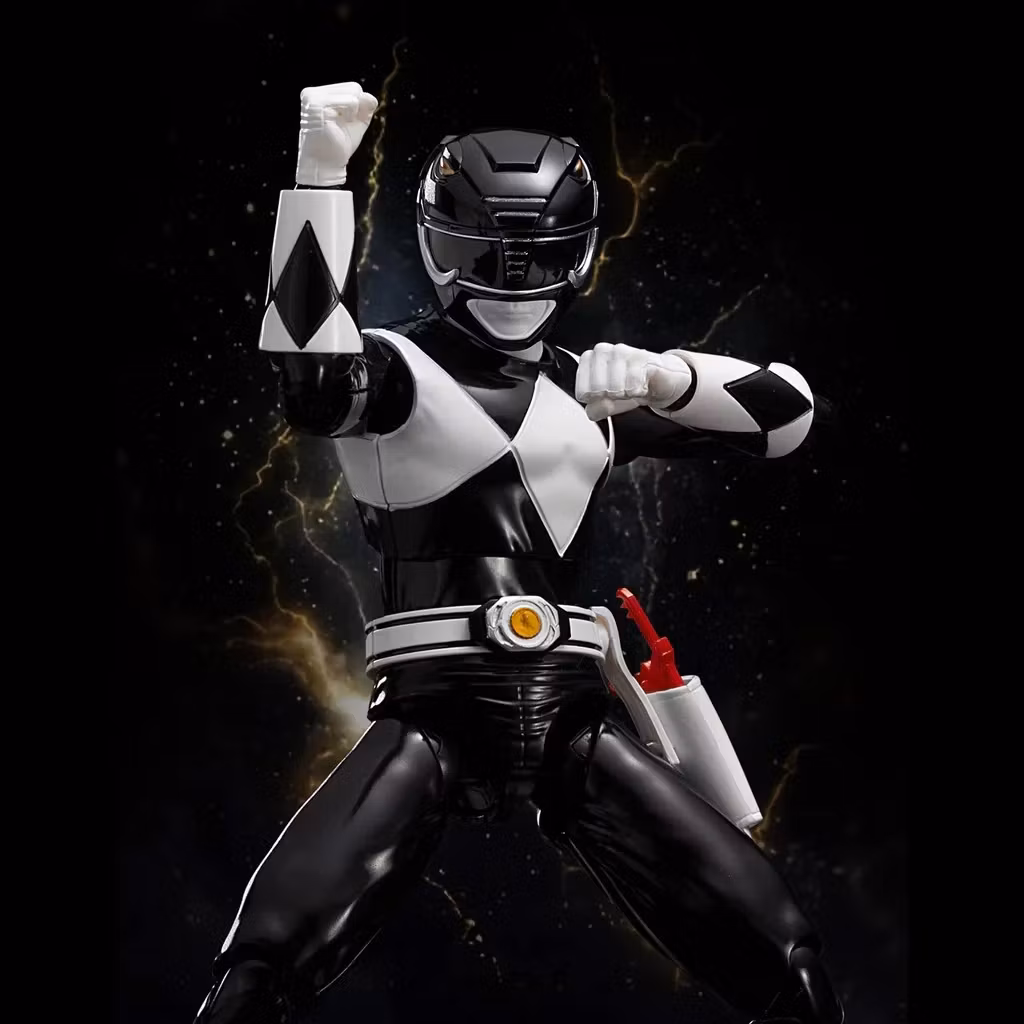 Mighty Morphin Power Rangers Furai Action Black Ranger Action Figure