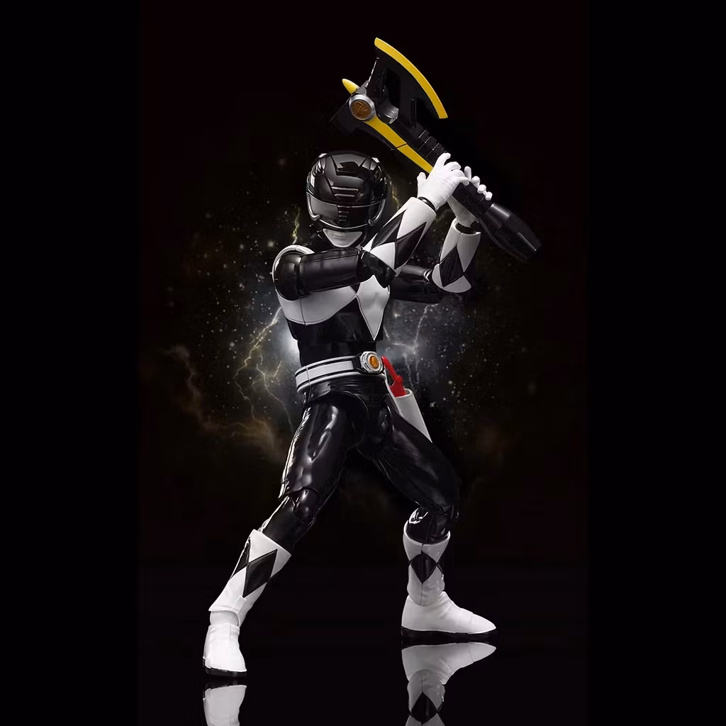 Mighty Morphin Power Rangers Furai Action Black Ranger Action Figure