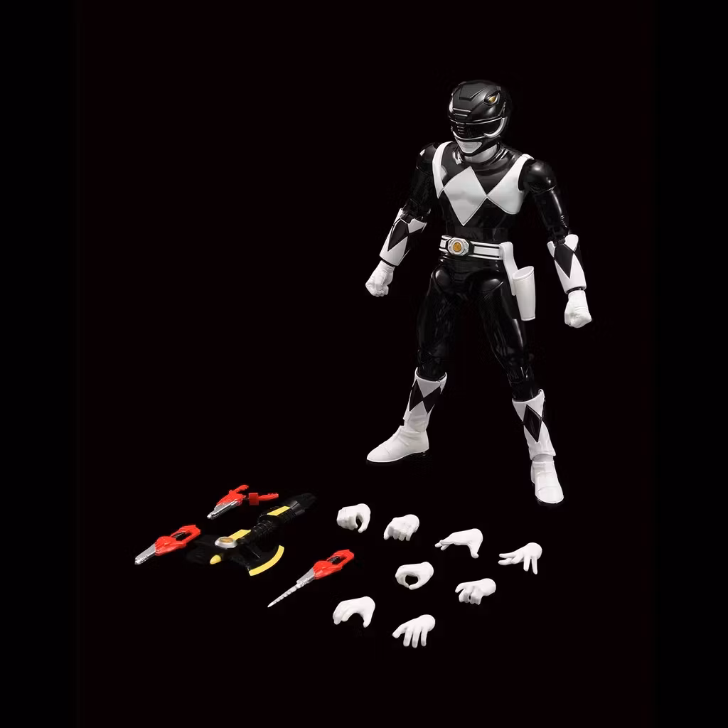 Mighty Morphin Power Rangers Furai Action Black Ranger Action Figure