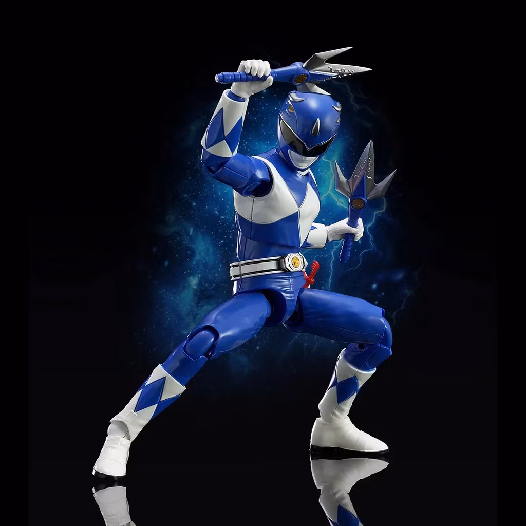 Mighty Morphin Power Rangers Furai Action Blue Ranger Action Figure