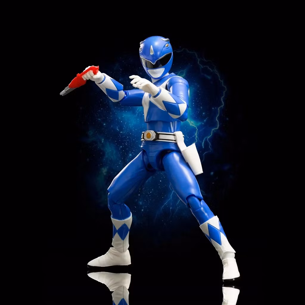 Mighty Morphin Power Rangers Furai Action Blue Ranger Action Figure