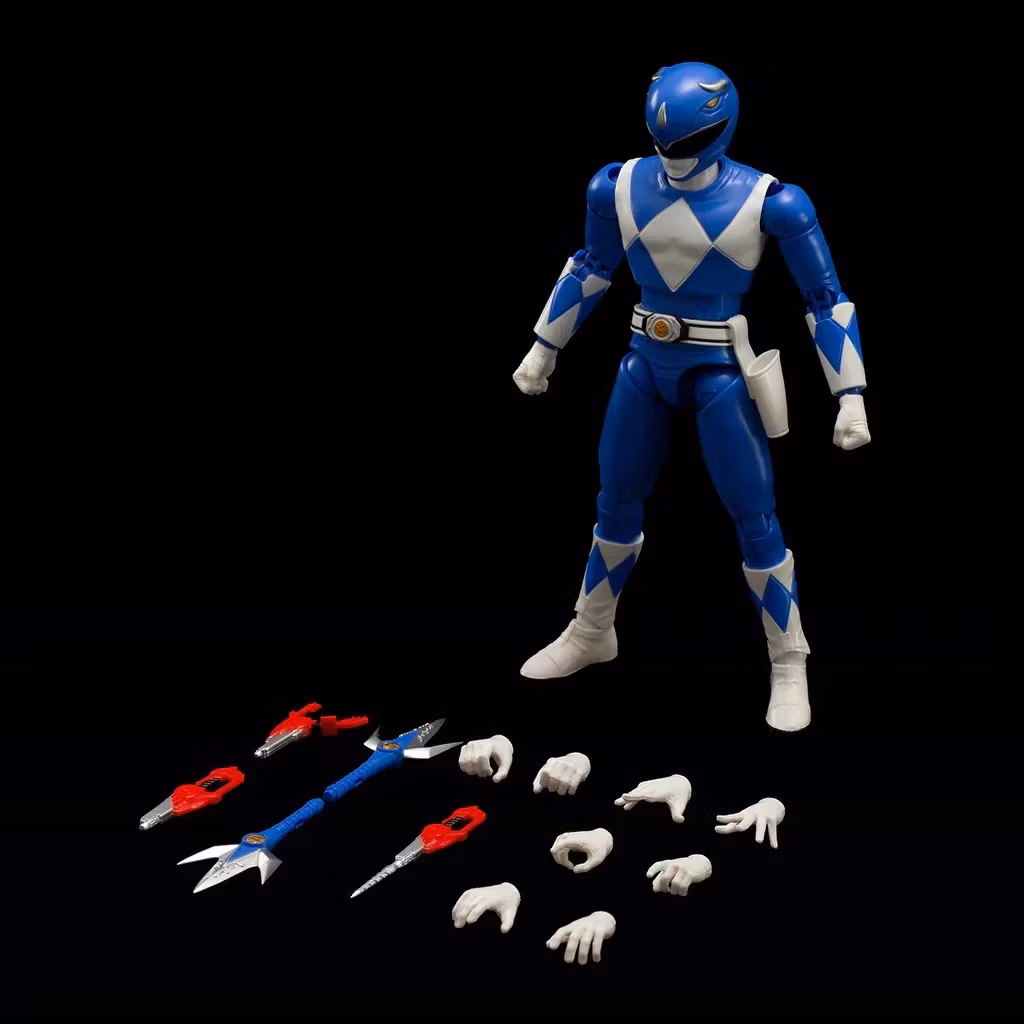 Mighty Morphin Power Rangers Furai Action Blue Ranger Action Figure