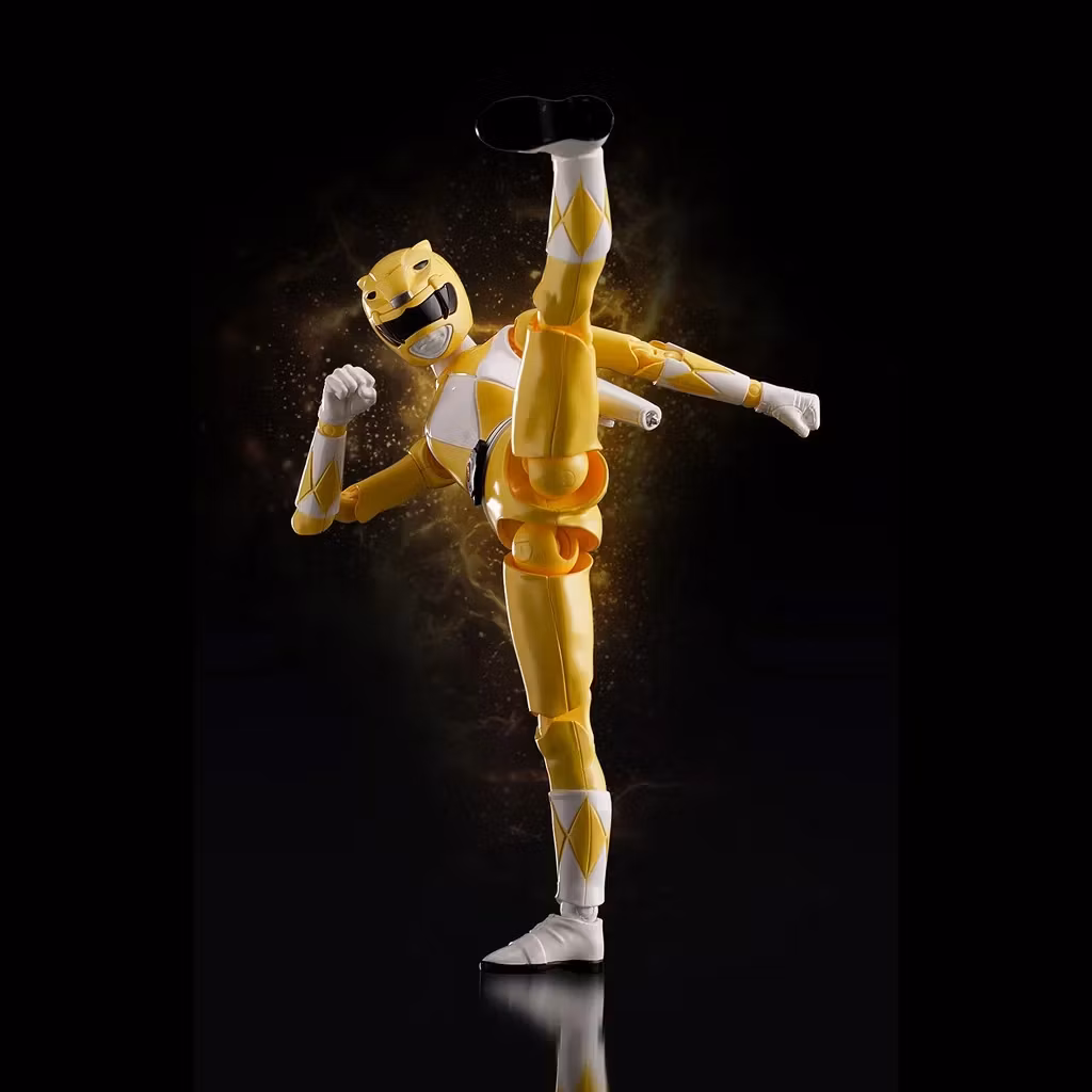 Mighty Morphin Power Rangers Furai Action Yellow Ranger Action Figure
