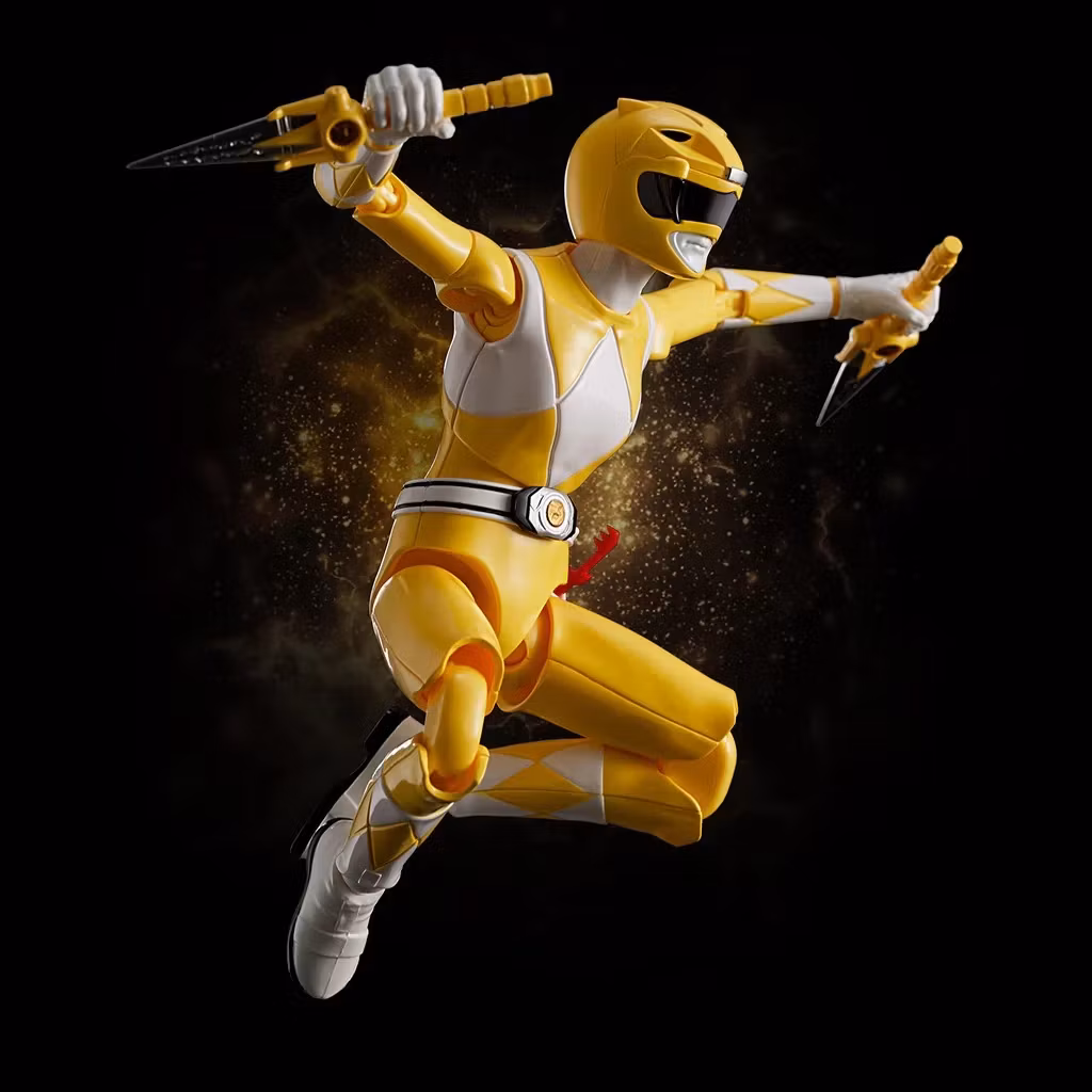 Mighty Morphin Power Rangers Furai Action Yellow Ranger Action Figure