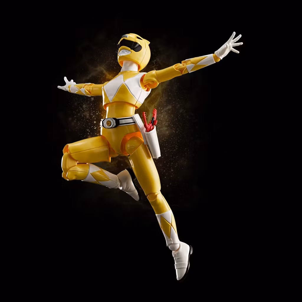 Mighty Morphin Power Rangers Furai Action Yellow Ranger Action Figure