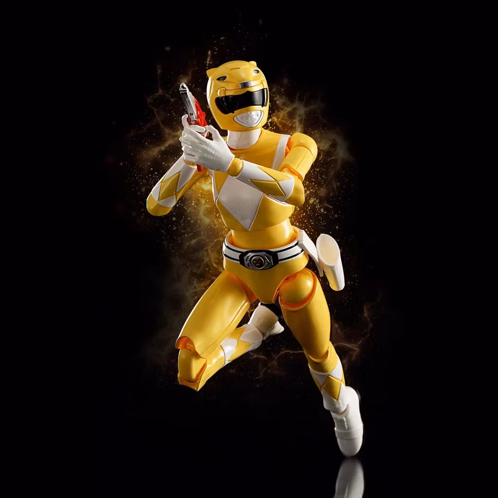 Mighty Morphin Power Rangers Furai Action Yellow Ranger Action Figure