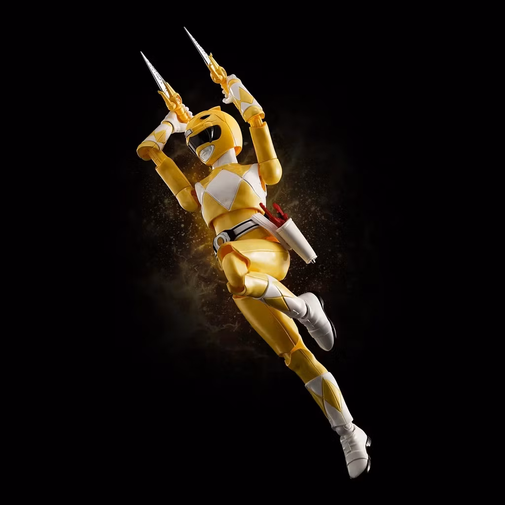 Mighty Morphin Power Rangers Furai Action Yellow Ranger Action Figure