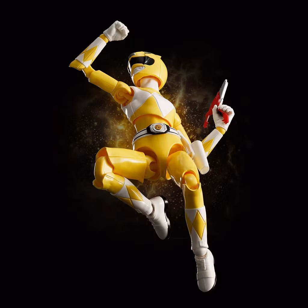 Mighty Morphin Power Rangers Furai Action Yellow Ranger Action Figure