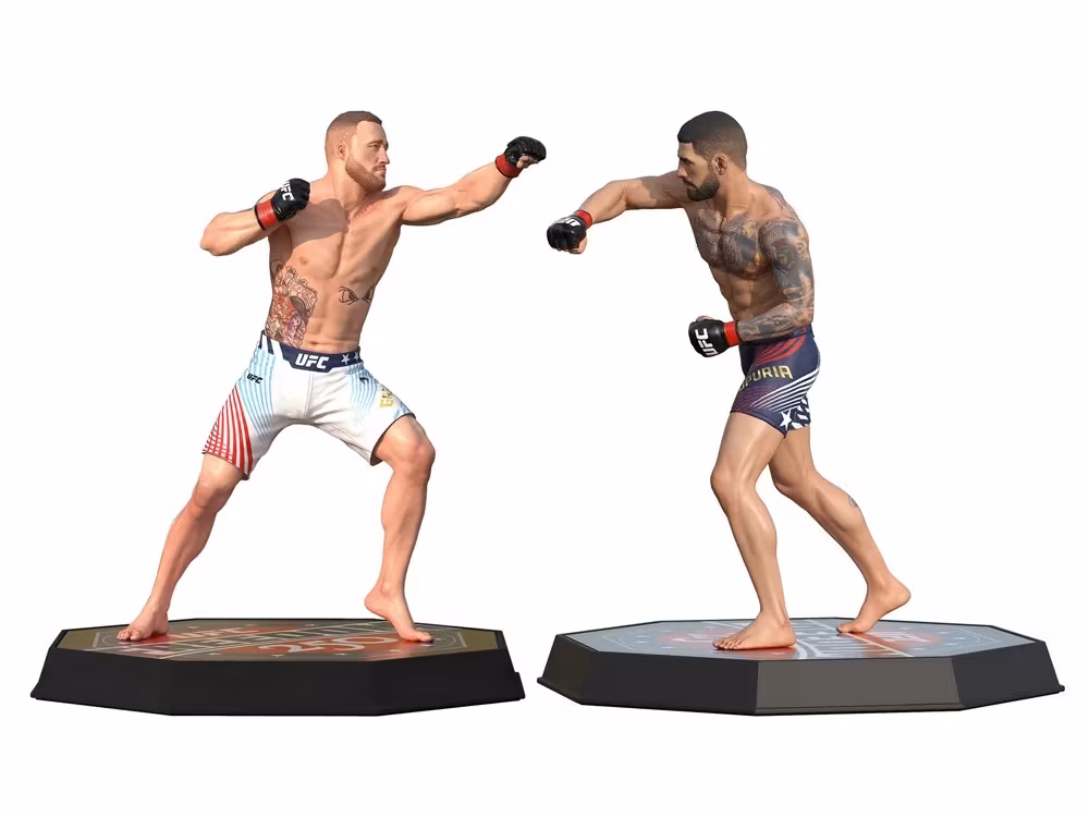 UFC SportsPicks Ilia Topuria & Justin Gaethje (UFC Freedom 250) 7" Posed Figure Two-Pack