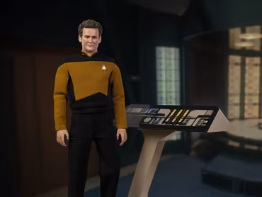 Star Trek: The Next Generation Chief Miles O'Brien & Transporter Console 1/6 Scale Action Figure and Diorama Set