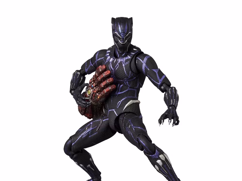 Avengers: Endgame MAFEX No.316 Black Panther (Vibranium Energy Ver.) Action Figure