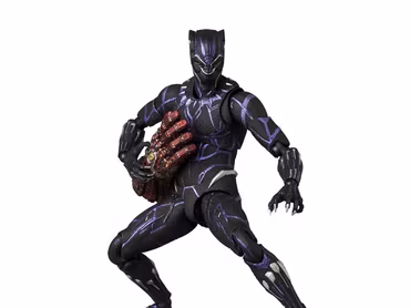 Avengers: Endgame MAFEX No.316 Black Panther (Vibranium Energy Ver.) Action Figure