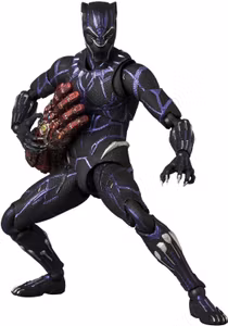 Avengers: Endgame MAFEX No.316 Black Panther (Vibranium Energy Ver.) Action Figure