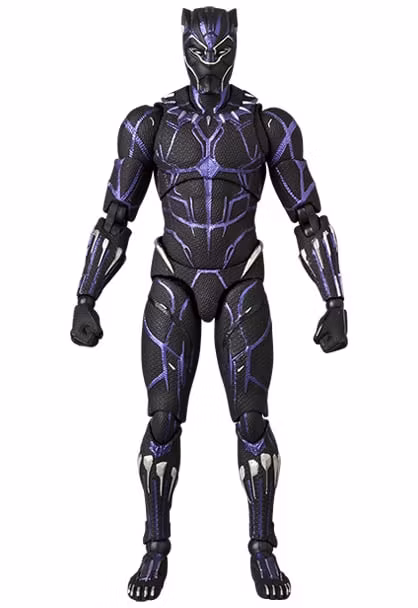 Avengers: Endgame MAFEX No.316 Black Panther (Vibranium Energy Ver.) Action Figure
