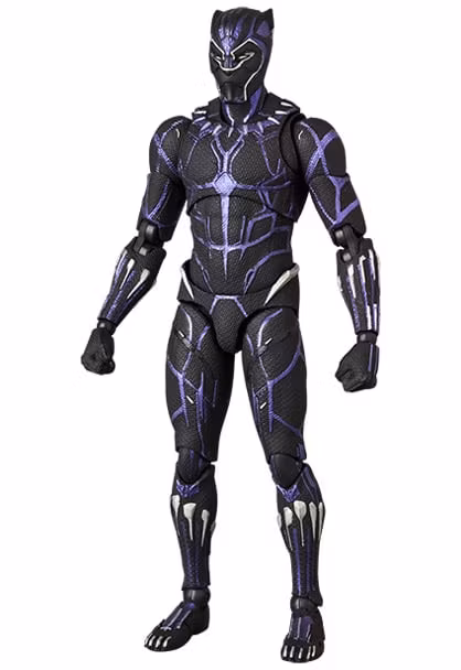 Avengers: Endgame MAFEX No.316 Black Panther (Vibranium Energy Ver.) Action Figure