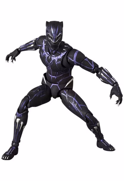 Avengers: Endgame MAFEX No.316 Black Panther (Vibranium Energy Ver.) Action Figure