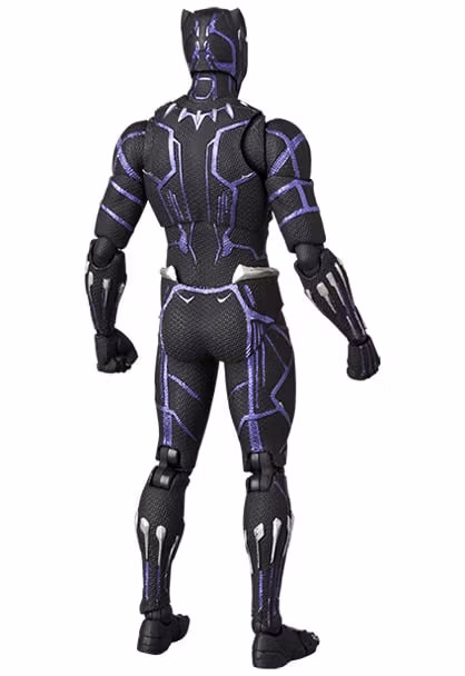 Avengers: Endgame MAFEX No.316 Black Panther (Vibranium Energy Ver.) Action Figure