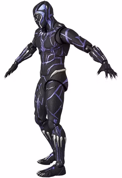Avengers: Endgame MAFEX No.316 Black Panther (Vibranium Energy Ver.) Action Figure