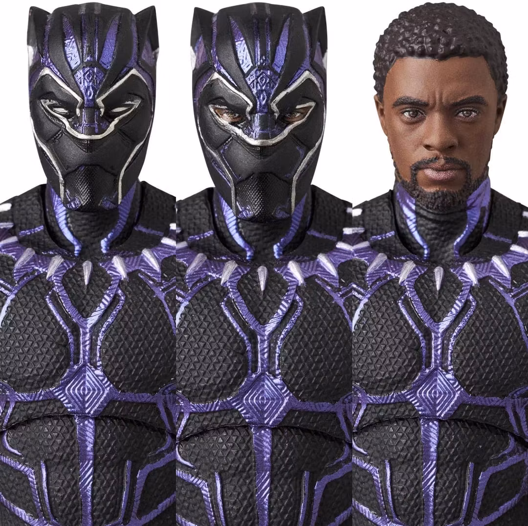 Avengers: Endgame MAFEX No.316 Black Panther (Vibranium Energy Ver.) Action Figure