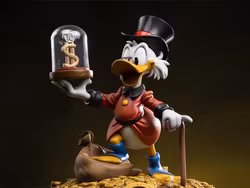 DuckTales Uncle Scrooge McDuck 1/10 Art Scale Statue