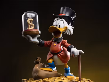 DuckTales Uncle Scrooge McDuck 1/10 Art Scale Statue