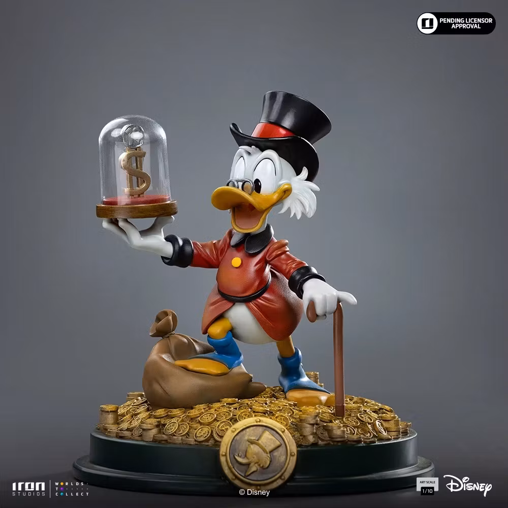 DuckTales Uncle Scrooge McDuck 1/10 Art Scale Statue