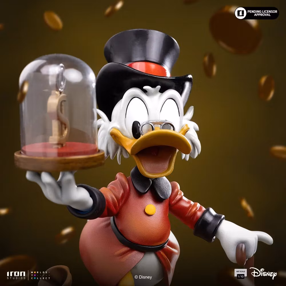 DuckTales Uncle Scrooge McDuck 1/10 Art Scale Statue