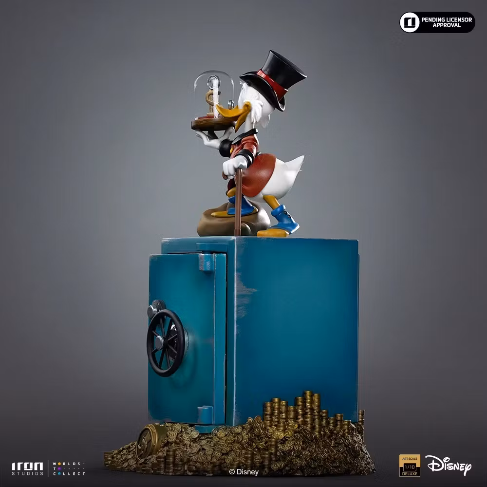 DuckTales Uncle Scrooge McDuck and Nephews 1/10 Art Scale Statue