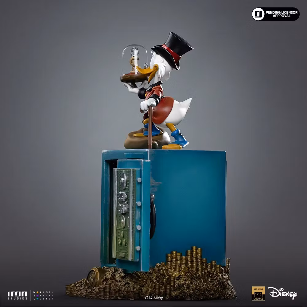DuckTales Uncle Scrooge McDuck and Nephews 1/10 Art Scale Statue
