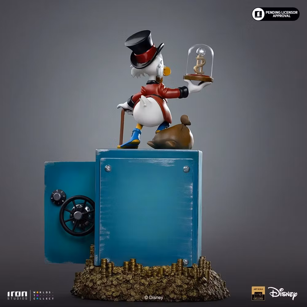 DuckTales Uncle Scrooge McDuck and Nephews 1/10 Art Scale Statue