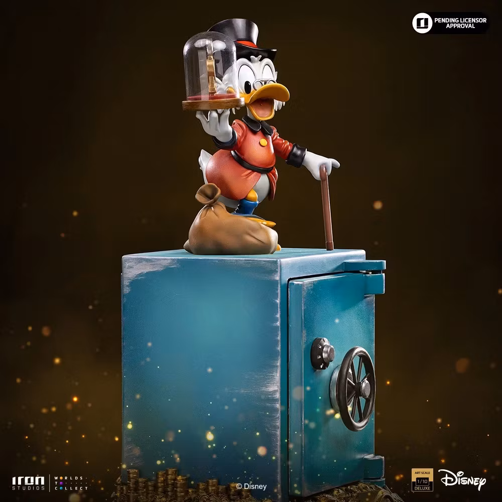 DuckTales Uncle Scrooge McDuck and Nephews 1/10 Art Scale Statue