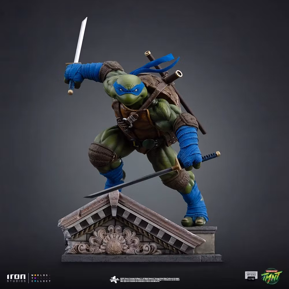 Teenage Mutant Ninja Turtles Unleashed Leonardo 1/10 Scale Statue