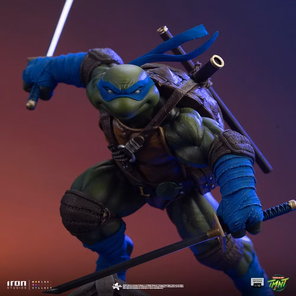 Teenage Mutant Ninja Turtles Unleashed Leonardo 1/10 Scale Statue