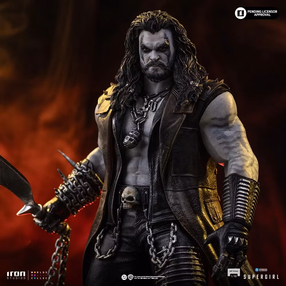 Supergirl (2026) Lobo 1/10 Art Scale Statue