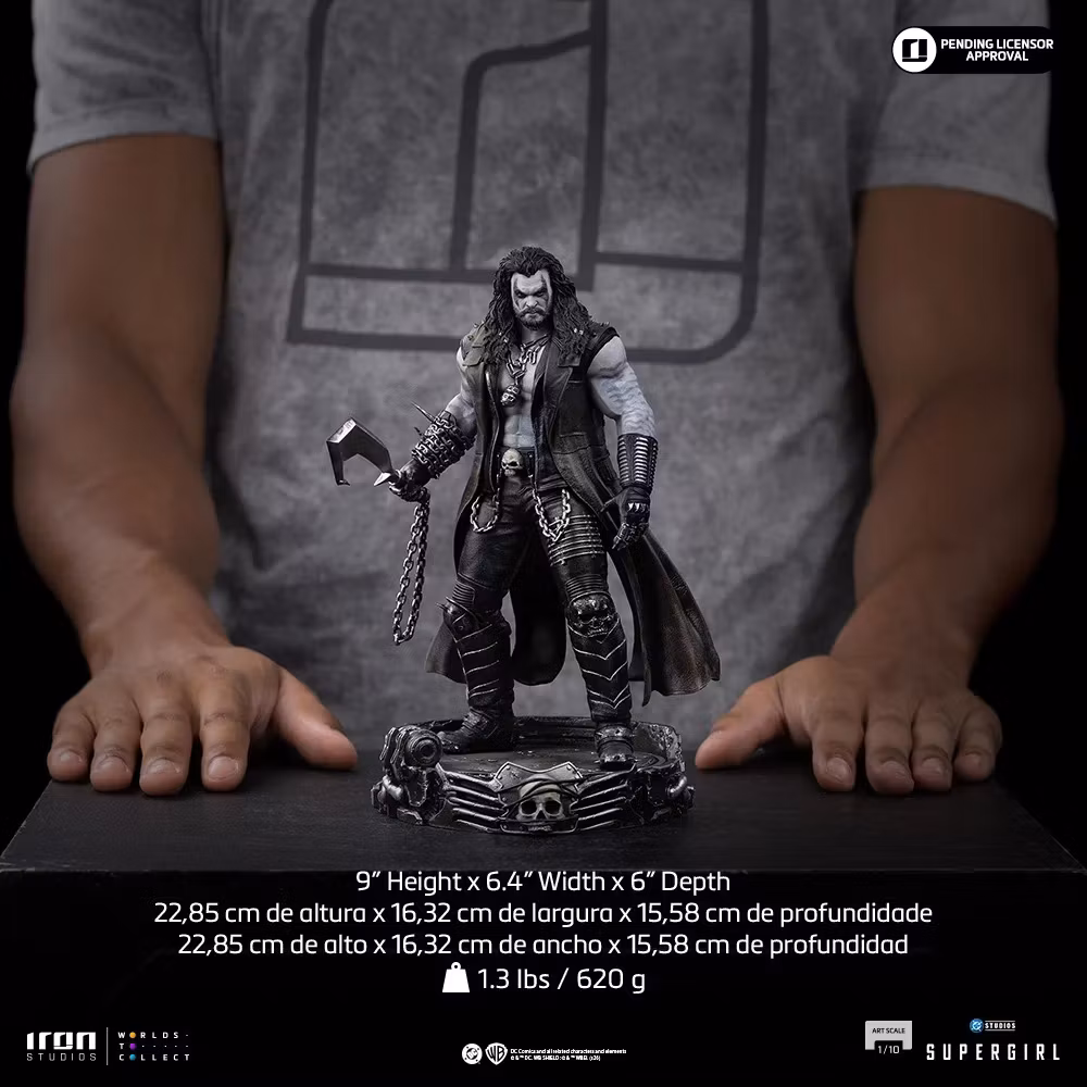 Supergirl (2026) Lobo 1/10 Art Scale Statue