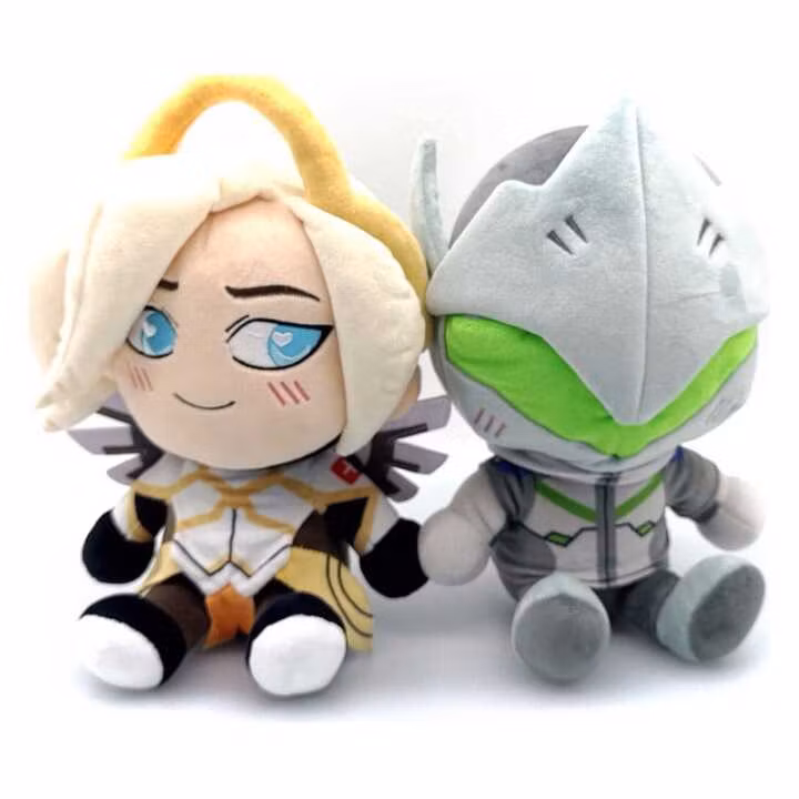 Overwatch Plush Figures 2-Pack Genji & Mercy