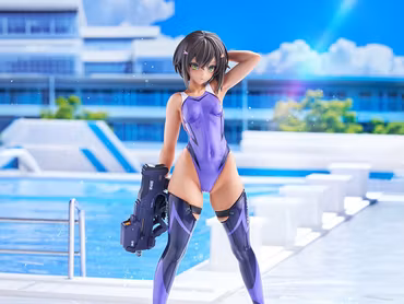 Arms Note Buchou-chan of the Swimming Club (Purple Swimsuit Ver.) 1/7 Scale Figure