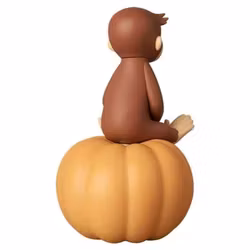 Curious George UDF Mini Figure w/Pumpkin