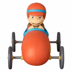Curious George UDF Mini Figure w/Cart